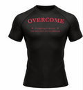 Overcome Signature BJJ Rashguard - Black & Red