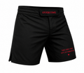 Overcome Signature BJJ No-Gi Shorts - Black & Red