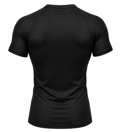 Overcome Signature Rashguard - Black & Red